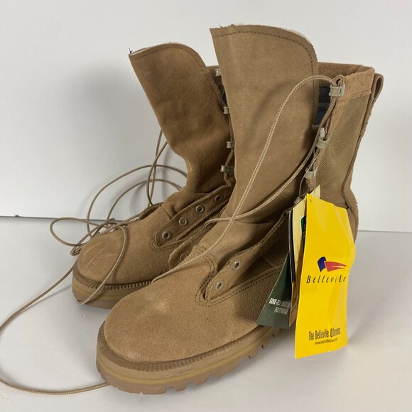 NWT Belleville Boots Gore-Tex 790A Men's Size 7.5 Military Combat Desert Tan - Picture 2 of 16